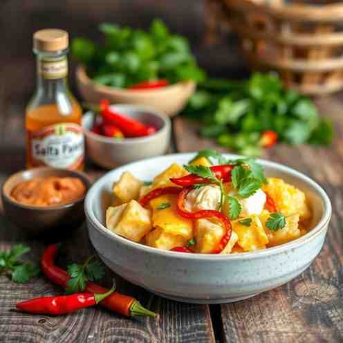 Grenadian Saltfish SouseRecipe & Scotch Bonnet Kick